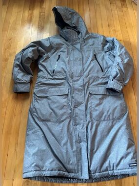 Lands' End Women's XL/P Squall Waterproof Insulated Winter Stadium Coat